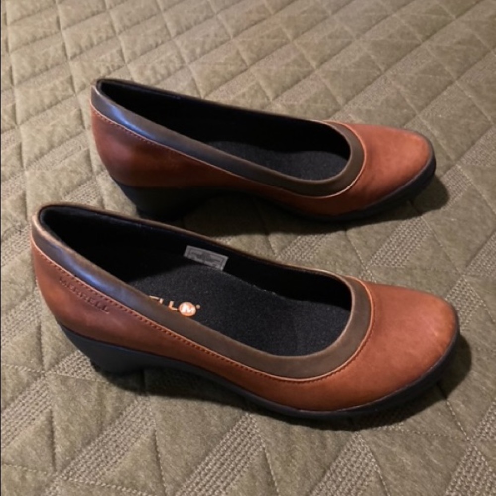 Merrell Veranda Brown Pumps, Sz 6.5 US